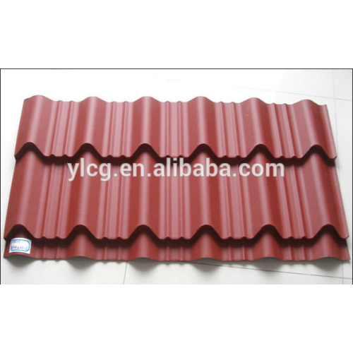 price per square meter of steel sheet metal roof